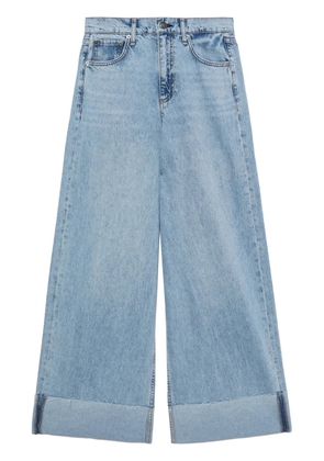rag & bone Sofie high-rise wide-leg jeans - Blue