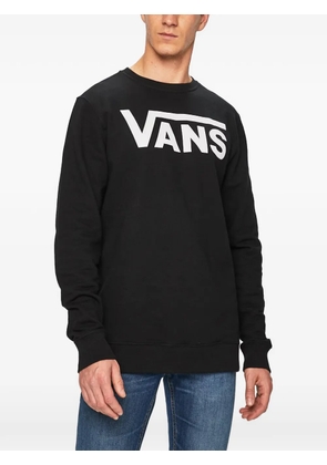 Vans logo-detail long-sleeved sweatshirt - Black