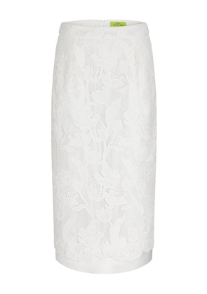 Shanghai Tang Tang midi skirt - White