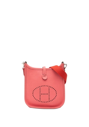 Hermès Pre-Owned 2017 Clemence Amazone Evelyne TPM 16 crossbody bag - Pink
