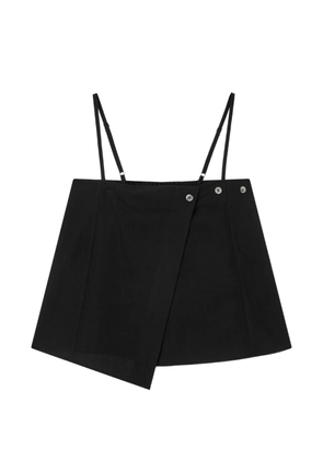 TOMBOY asymmetric bustier top - Black