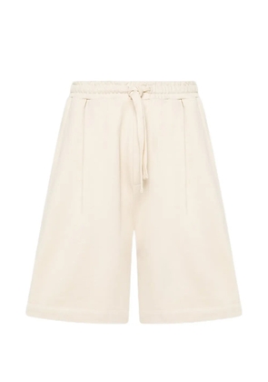Laneus fleece drawstring shorts - Neutrals
