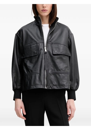 AllSaints Flor pocket zip jacket - Black
