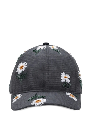 Honor The Gift beaded-embellishment baseball cap - Grey