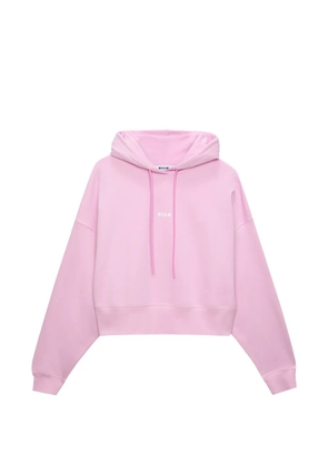MSGM drawstring hoodie - Pink