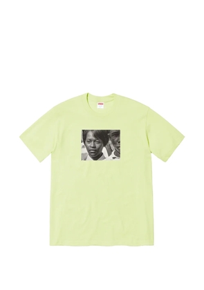 Supreme Roy DeCarava Mississippi cotton T-shirt - Yellow