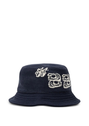 Honor The Gift jacquard bucket hat - Blue