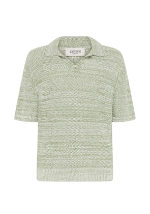 Laneus knitted boxy fit T-shirt - Green