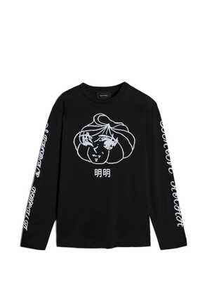 Simone Rocha long-sleeve T-shirt - Black