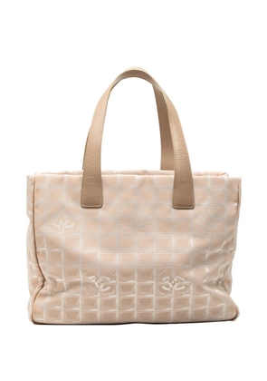 CHANEL Pre-Owned 2002-2003 New Travel Line Nylon tote bag - Brown