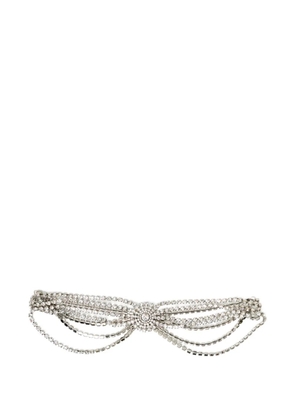 Jennifer Behr Zelina Diadem headpiece - Silver