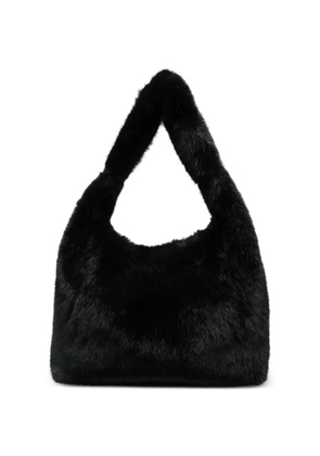 Essentiel Antwerp Ibag faux-fur tote bag - Black