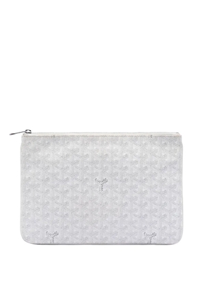 Goyard Pre-Owned 2011 Goyardine Senat MM clutch bag - White