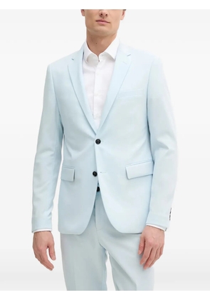 Lindbergh buttoned notched lapel suit - Blue