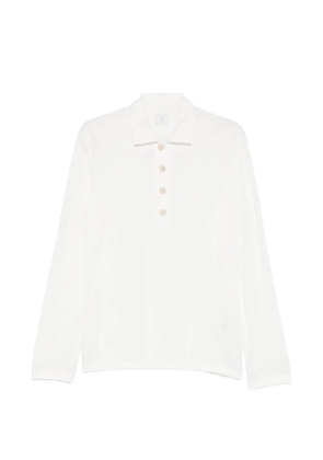 Eleventy buttoned polo shirt - White