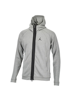 Jordan dri-fit zip fleece hoodie - Grey