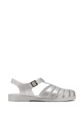 Melissa caged buckle sandals - Silver