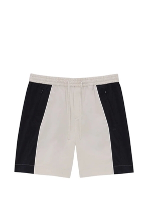 MSGM drawstring colour-block shorts - Neutrals