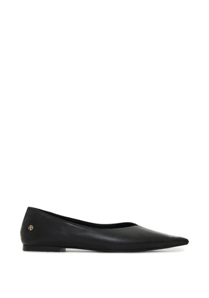 ANINE BING pointed-toe ballet flats - Black