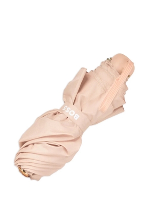 BOSS logo-detail umbrella - Pink