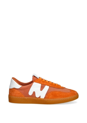 MSGM suede-panel sneakers - Orange