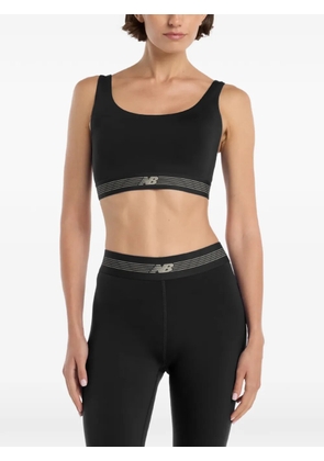 New Balance AC plush band Bra - Black