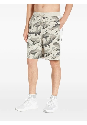 PUMA camouflage print shorts - Neutrals