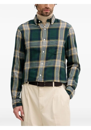Gant Windblown check pocket shirt - Green