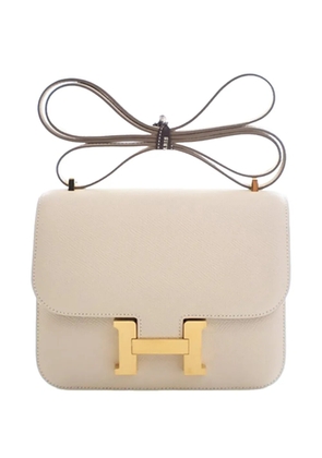Hermès Pre-Owned 2024 Mini Epsom Constance III 18 crossbody bag - Brown