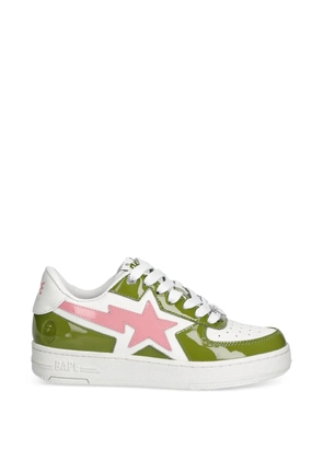 A BATHING APE® star-embellishment sneakers - Green