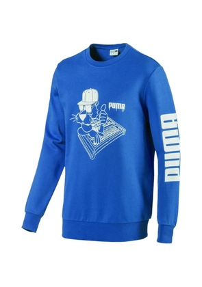 PUMA crew-neck sweatshirt - Blue