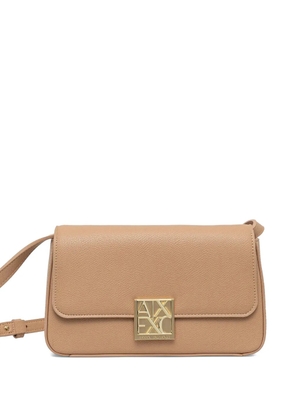 Armani Exchange logo-detail mini bag - Neutrals