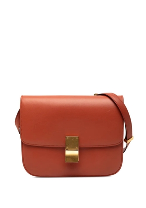 Celine Pre-Owned 2011 Medium Calfskin Classic Box crossbody bag - Orange