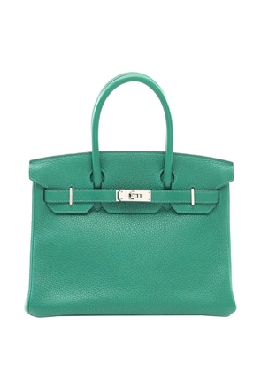 Hermès Pre-Owned 2018 Clemence Birkin 30 handbag - Green