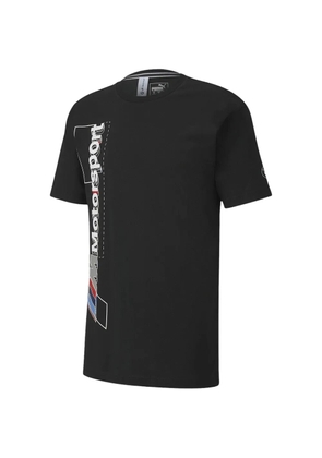 PUMA x BMW Motorsport logo-print T-shirt - Black