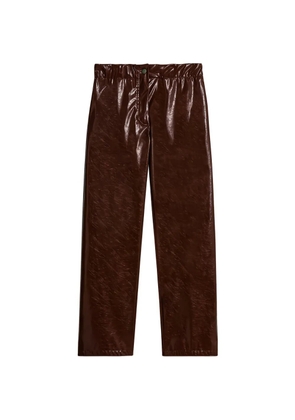 A Paper Kid elasticated-waistband trousers - Brown