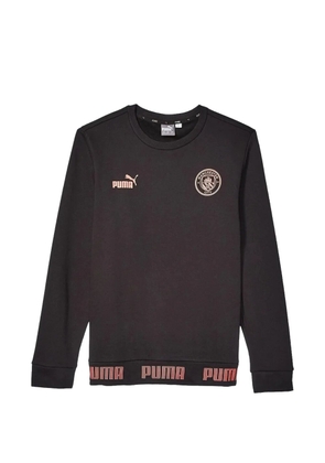 PUMA Manchester City logo-detail sweatshirt - Black