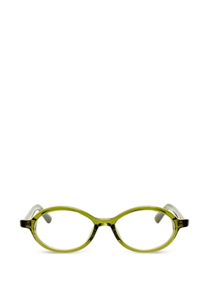 Jacquemus oval-frame glasses - Green