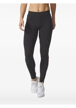 adidas logo-print leggings - Black