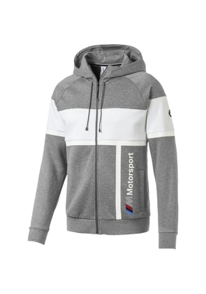 PUMA x BMW Motorsport hooded sweat jacket - Grey