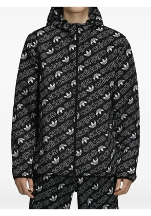 adidas monogram windbreaker jacket - Black