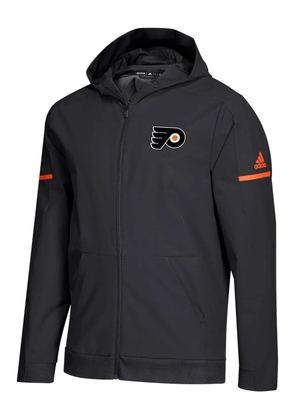 adidas woven zip hoodie - Black