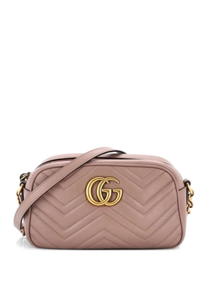 Gucci Pre-Owned GG Marmont Shoulder Bag Matelasse Leather Small crossbody bag - Neutrals