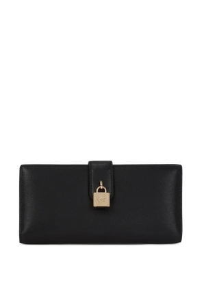 Karl Lagerfeld padlock-detail wallet - Black