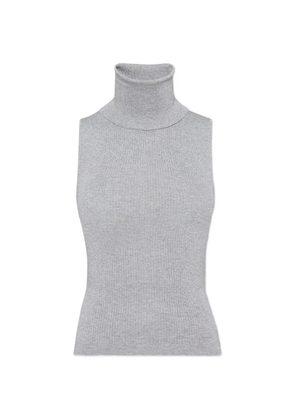 DSQUARED2 roll-neck ribbed top - Grey