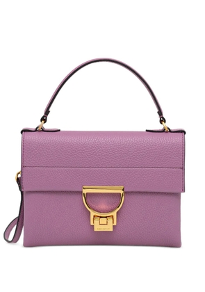 Coccinelle mini Arlettis satchel bag - Purple