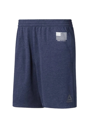 Reebok CrossFit logo-detail short - Blue