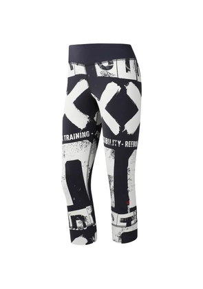 Reebok RCF Crossfit Boldface cropped leggings - Black