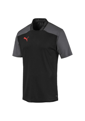 PUMA panelled short sleeve T-shirt - Black