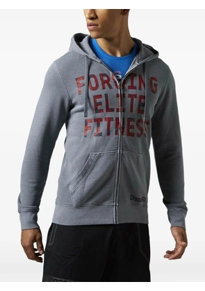 Reebok CrossFit Forging Elite Fitness full-zip sweatshirt - Grey